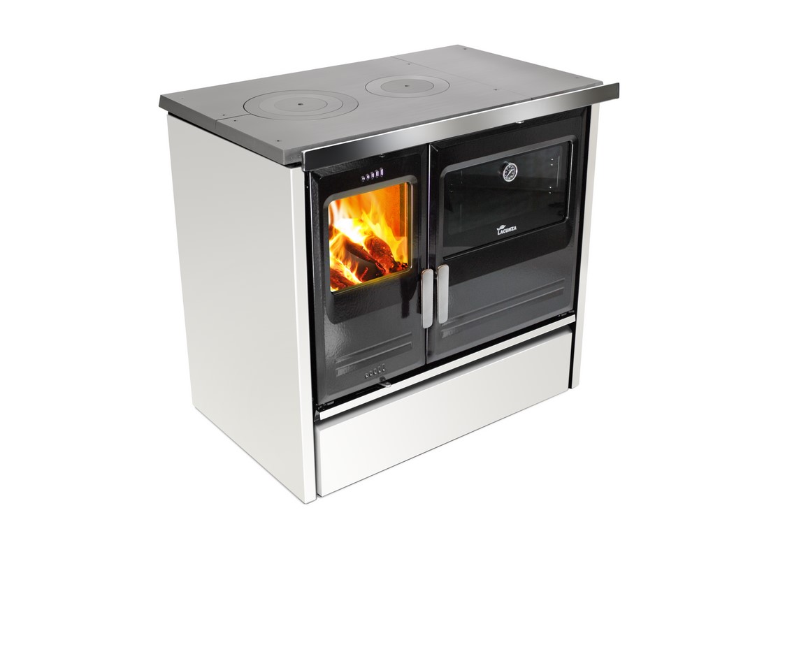 Köksspis Lacunza Etna 7T Överyta i Gjutjärn Vit