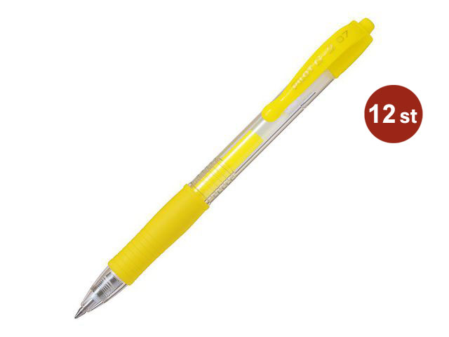 Gelpenna Pilot G-2 Neon Gul 0.7mm