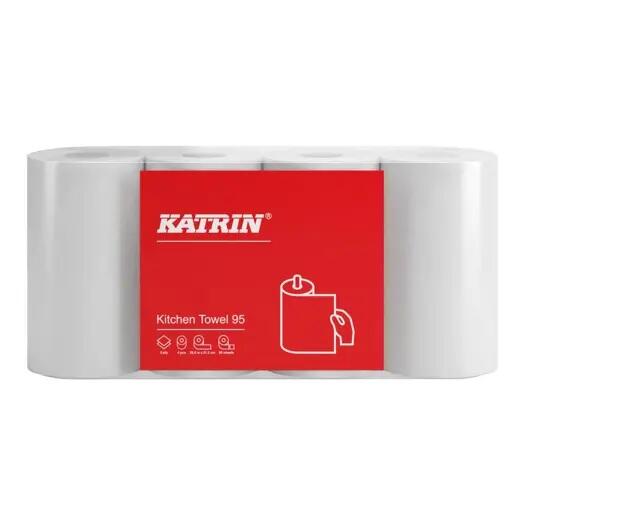 Hushållspapper Katrin 95 2-lag Vit 28rl