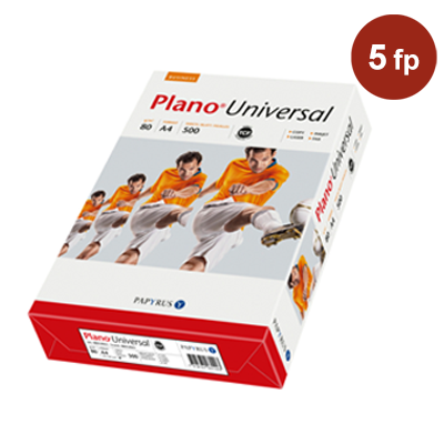 Kopieringspapper PlanoUniversal 4-hålat Svensk Standard A4 80g 500st