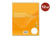 Spiralblock Format Stenogram 170x210mm