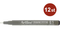 Fineliner Artline EK2305 Svart 0.05mm