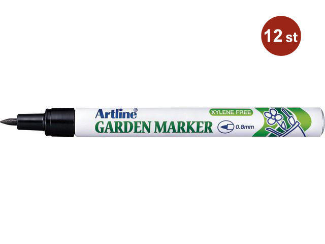 Märkpenna Artline Rund 780 Garden Svart