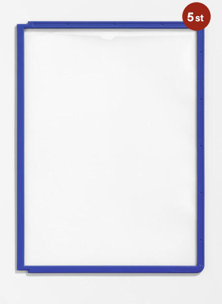 Blädderficka Sherpa Panel Mörkblå A4
