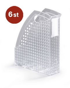 Tidskriftssamlare Durable Ideal Trend Transparent A4