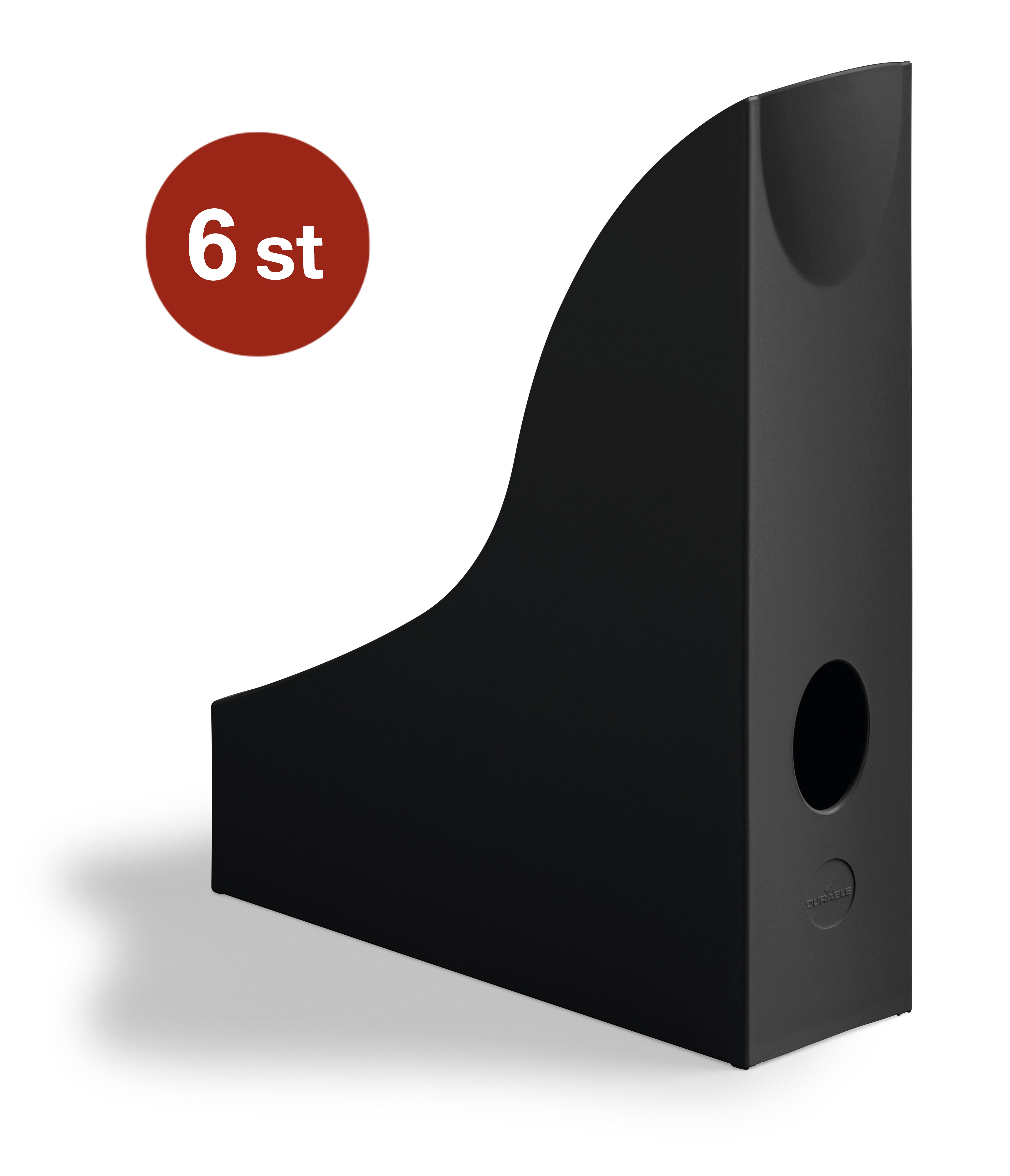 Tidskriftssamlare Durable Eco Svart A4