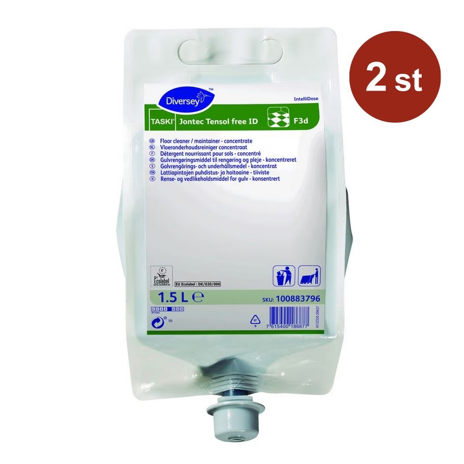 Golvrengöring Diversey Taski Jontec Tensol Free ID F3d 1.5L