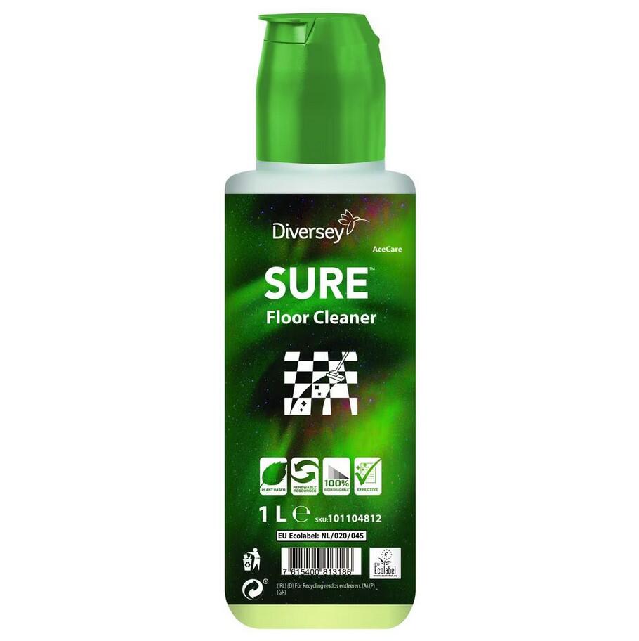 Golvrengöringsmedel Diversey Sure Floor Cleaner AC 1L