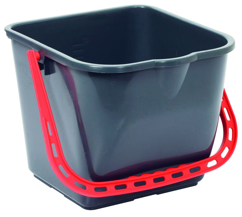 Hink Diversey Taski Röd 15L till Svabbpressen