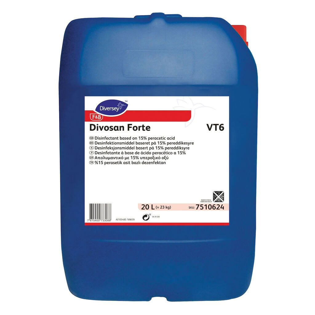 Saneringsmedel Divosan Forte VT6 20L