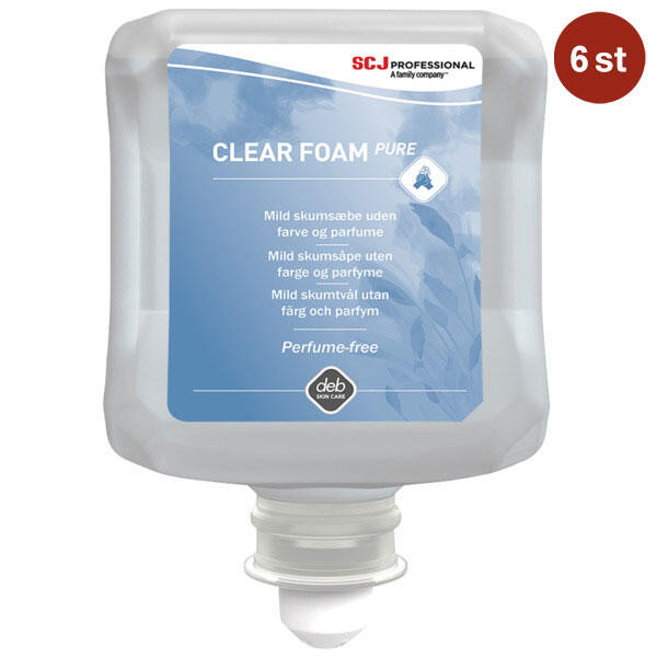 Dispenser Skumtvål SC Johnson Clear Foam Pure 1L