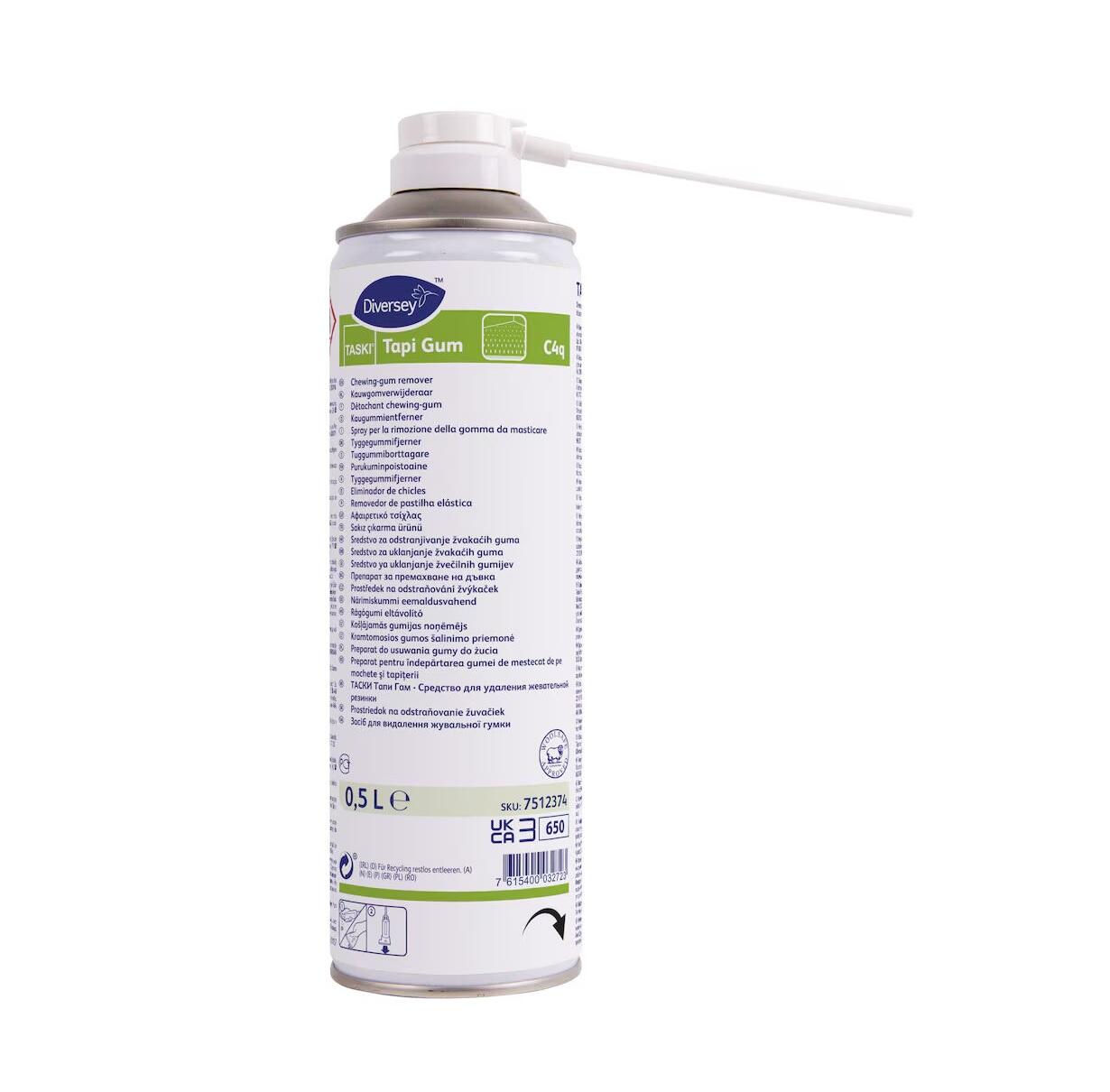 Tuggummiborttagare Diversey Taski Kylspray Tapi Gum 500ml