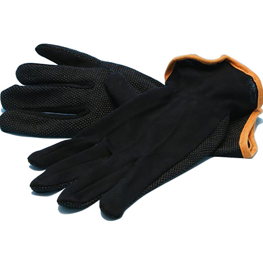 Bomullshandske Avery Svart S8 12st