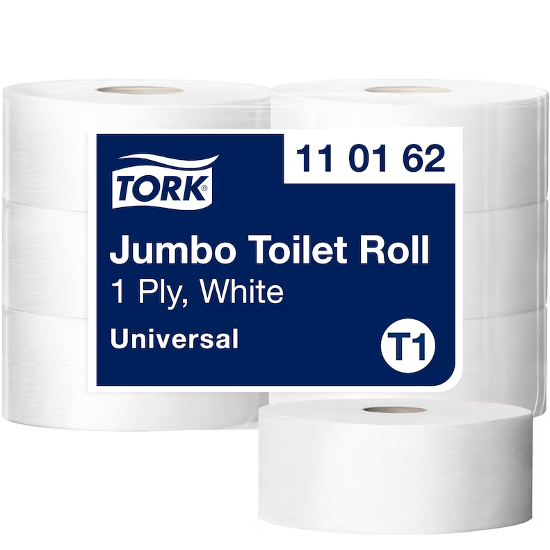 Toalettpapper Tork Jumbo Universal T1 Vit 500m 6rl