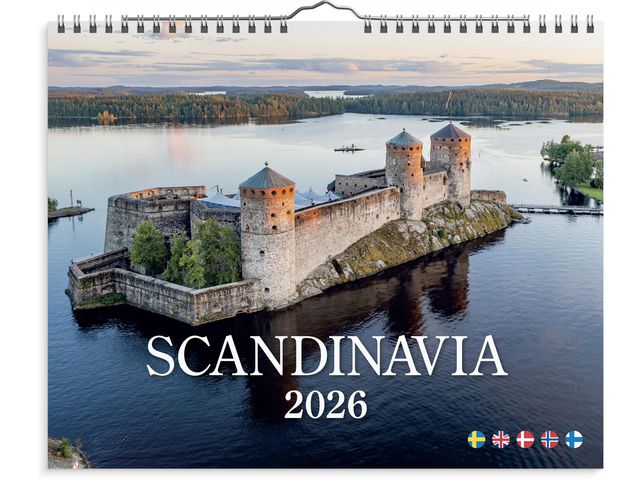 Väggkalender Burde Scandinavia 2026