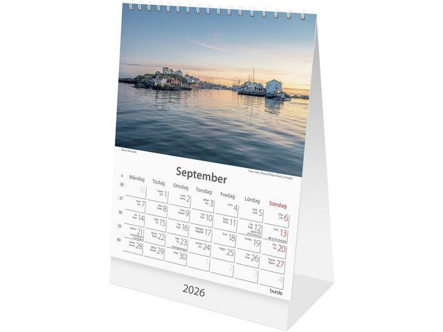 Bordskalender Burde Sverige 2026