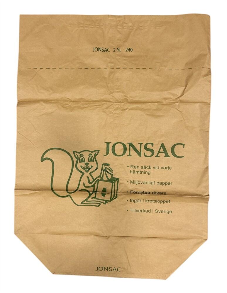 Papperssäck Jonsac 2-blad 87x120x35cm 240L 50st