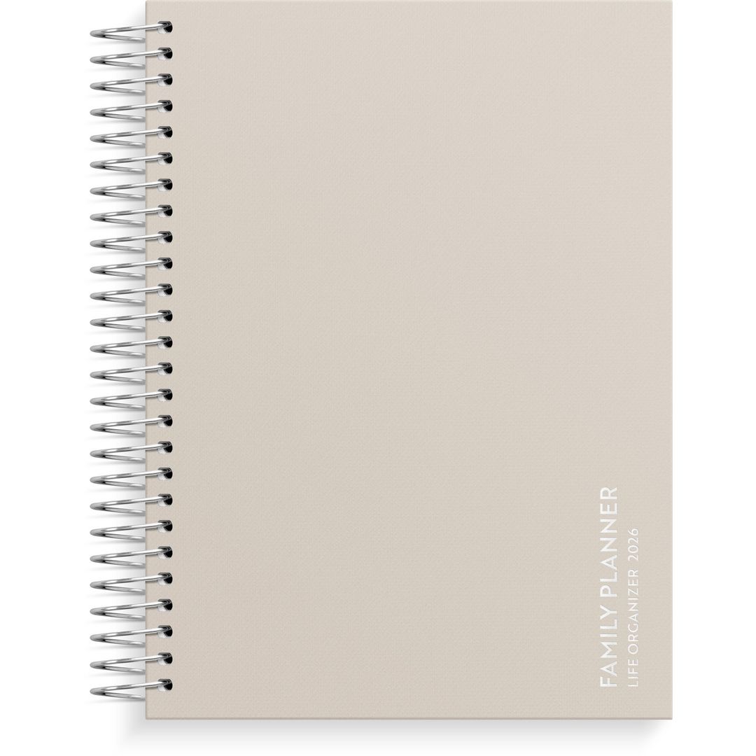 Temakalender Burde Life Organizer Family A5