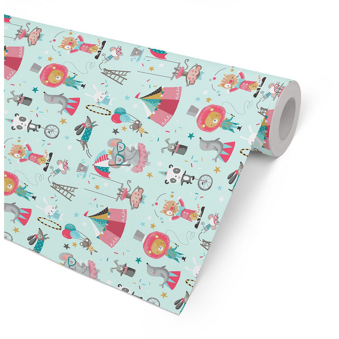 Presentpapper Hedlunds Cirkus 57cmx154m