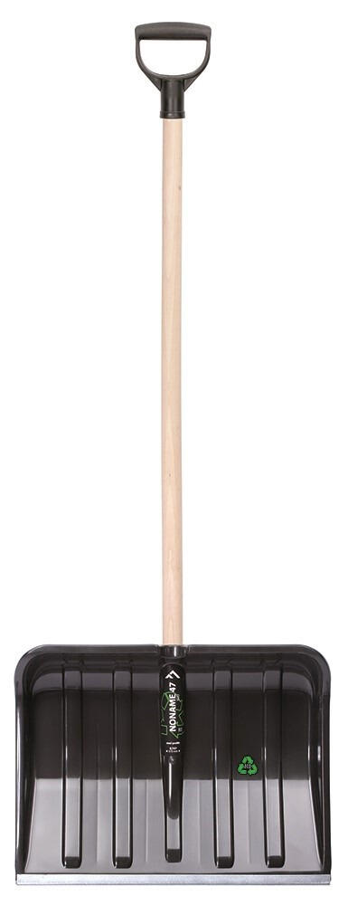 Snöskyffel Träskaft med Plastblad 126x47cm