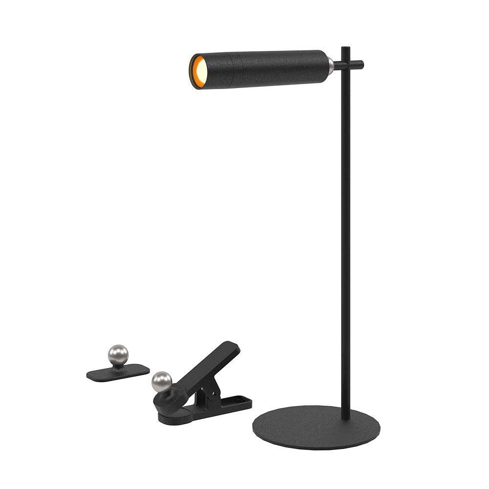 Bordslampa V-TAC 3W LED Magnetic 4000K Black Body