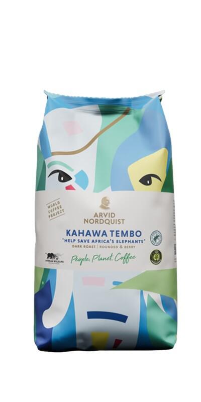 Kaffe Arvid Nordquist Kahawa Tembo Bönor 0.75kg 6st