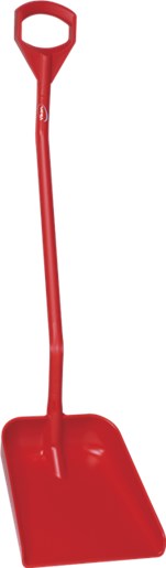Skyffel Vikan Ergonomisk Röd 131cm