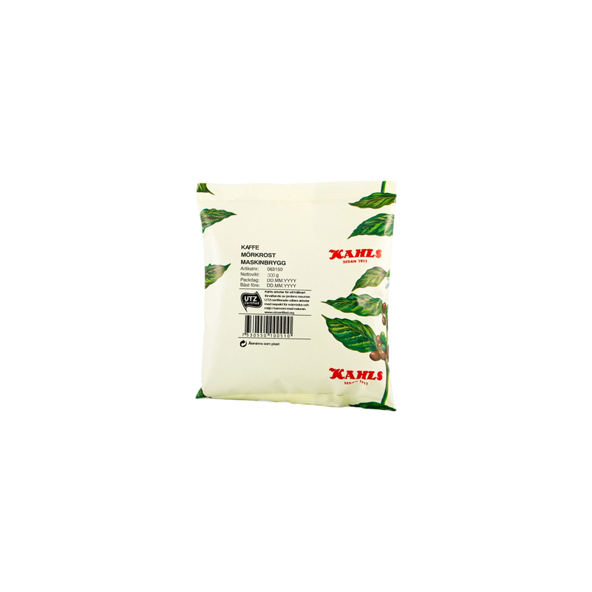 Kaffe Kahls Malt Mörkrost Maskinbrygg RFA SG 0.3kg