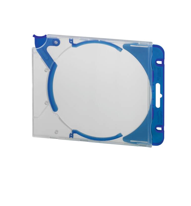 Fodral-CD/DVD Durable Quickflip Complete Blå