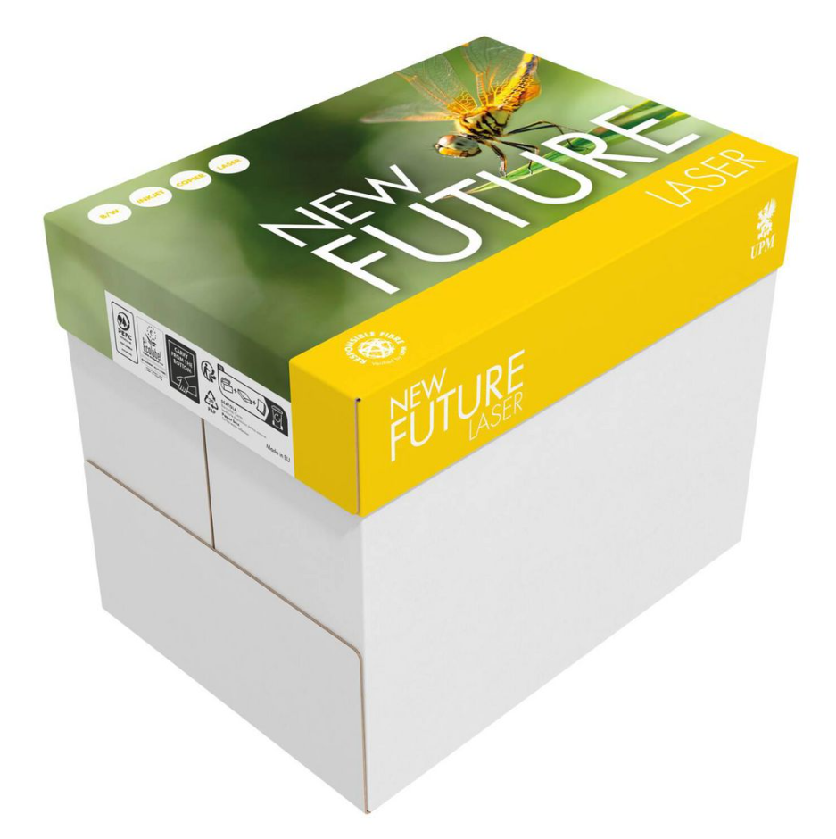 Kopieringspapper New Future Laser oh A4 80g 2500st