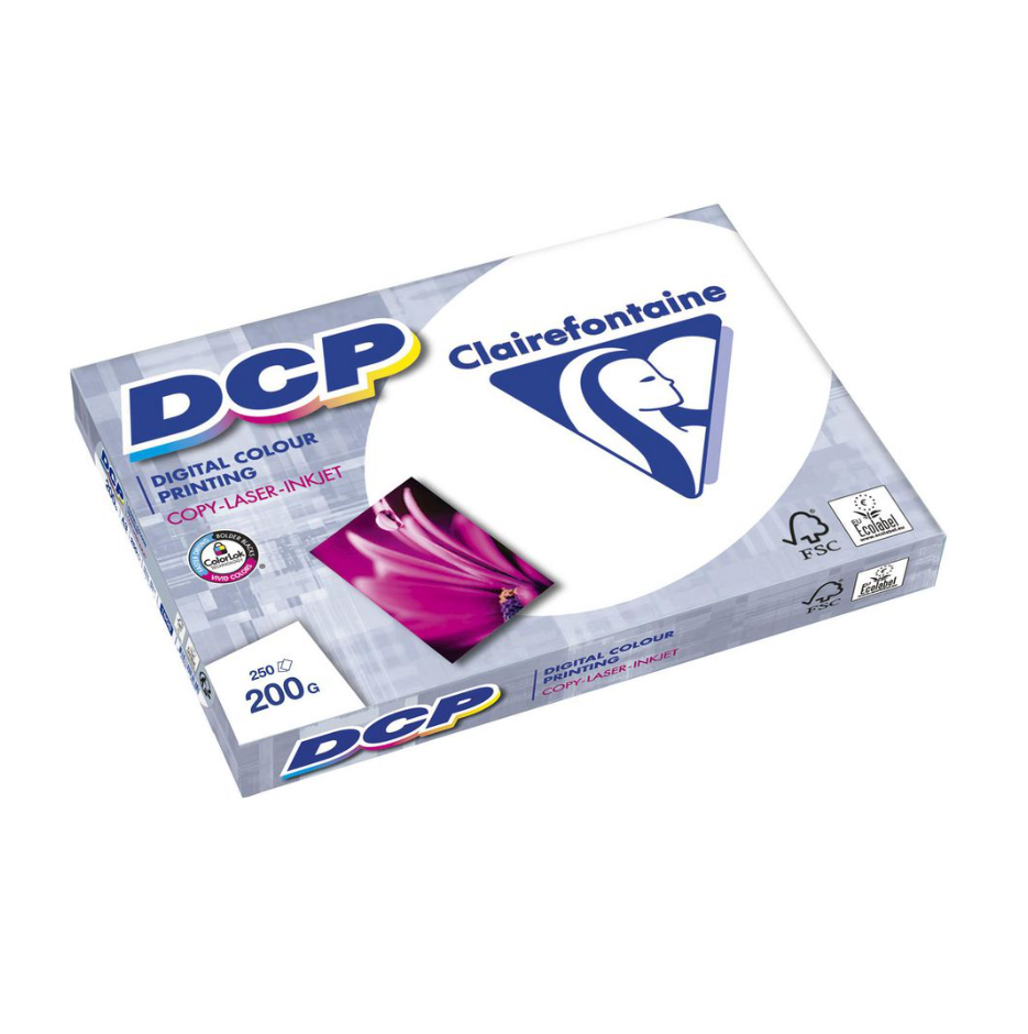 Kopieringspapper Clairefontaine DCP 1808C oh A3 200g 250st