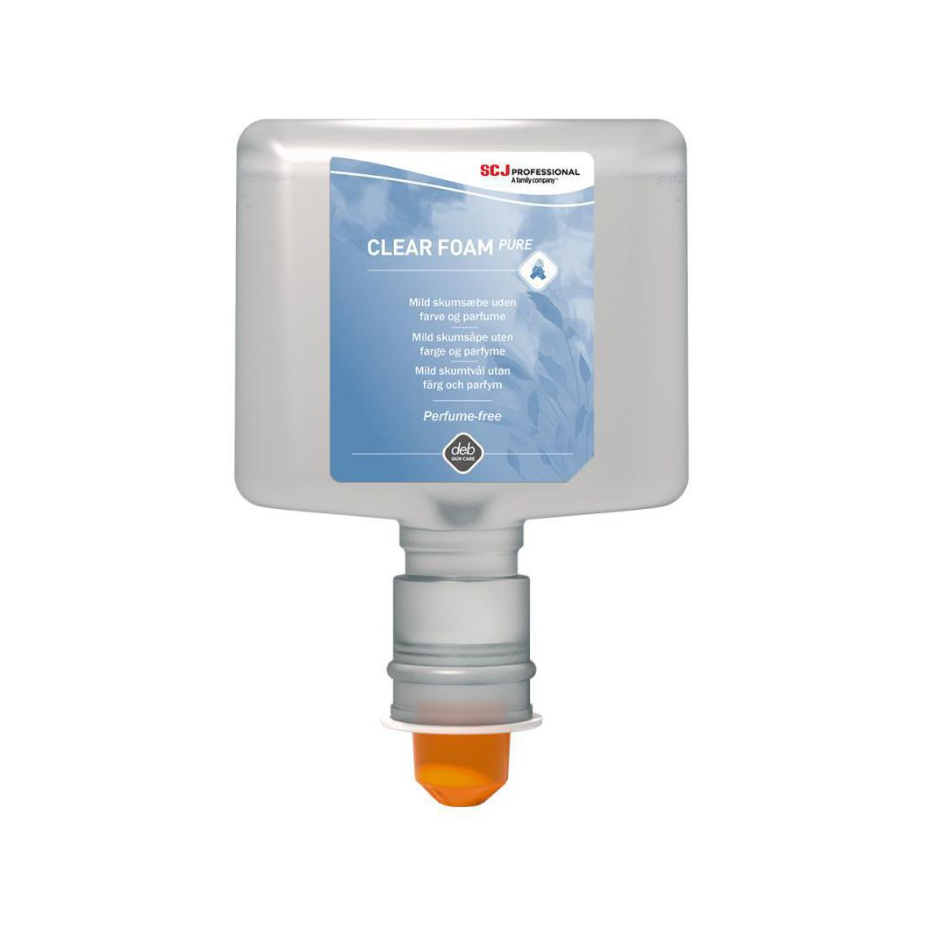 Dispenser Skumtvål Deb Clear Foam Patron 1.2L