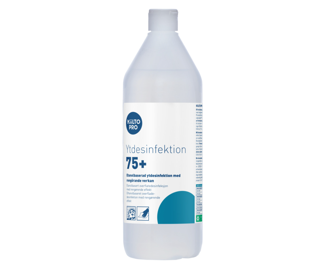 Ytdesinfektion Kiilto Pro 75 Plus 1L