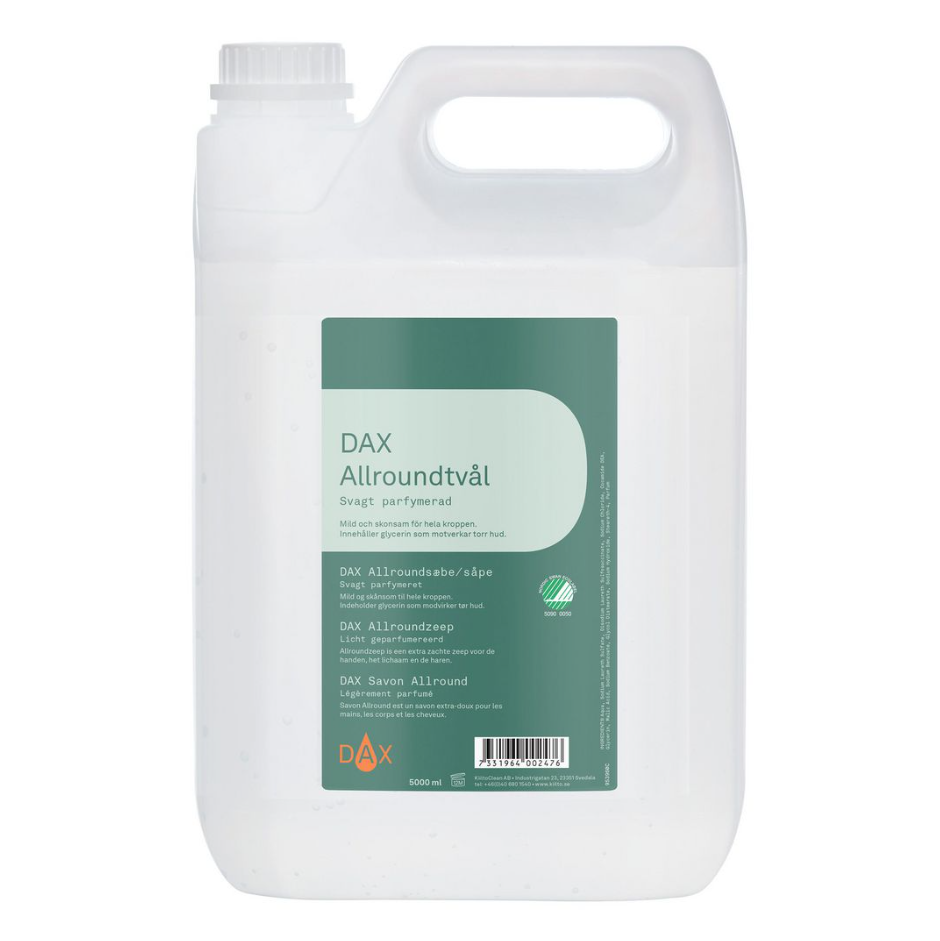 Hand och Duschtvål Dax Refill Allround Mild C247 5L