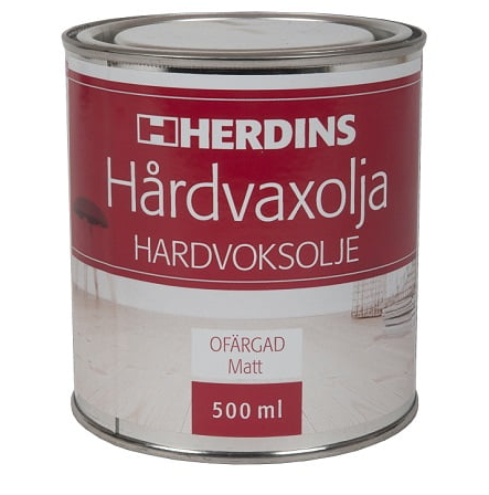 Hårdvaxolja Herdins Matt 500ml