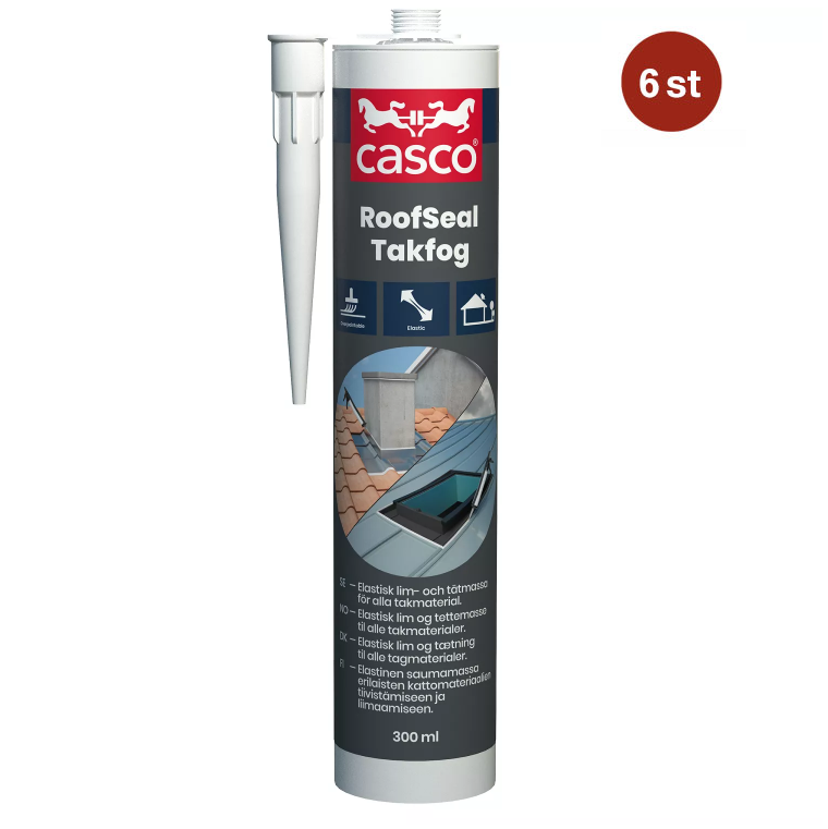 Takfog Casco RoofSeal Tegelröd 300ml