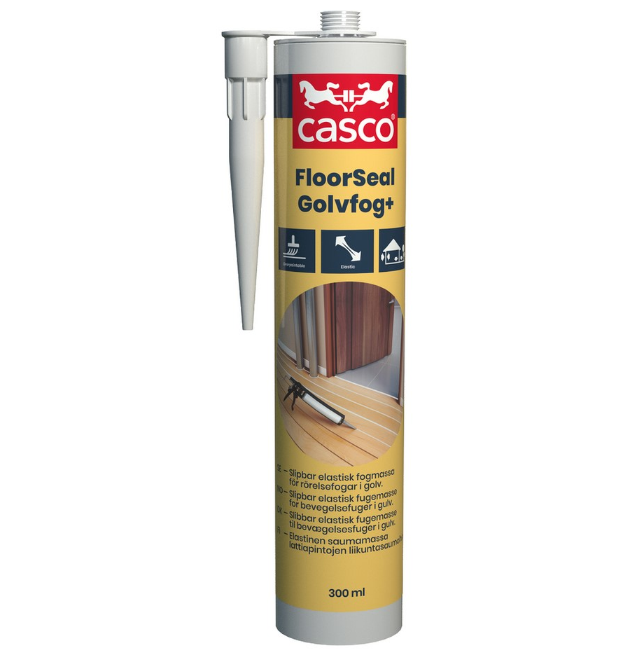 Golvfog Plus Casco Floorseal Svart 300ml