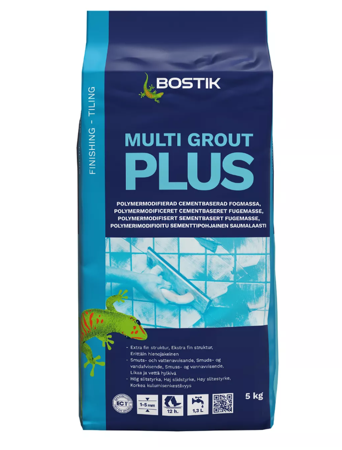 Fog Bostik Multi Grout Plus Ljus Beige 5kg