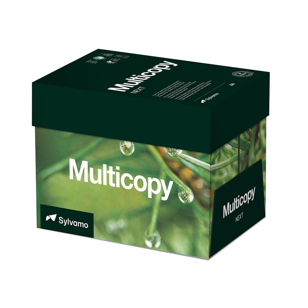 Kopieringspapper Multicopy Next Expressbox Ohålat A4 80g 2500st