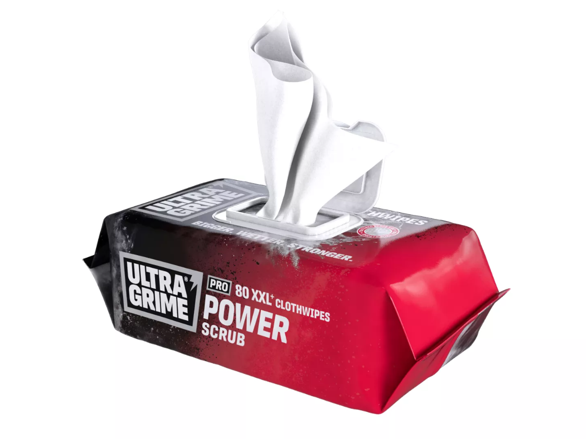 Wipes UltraGrime XXL Power Scrub 80st