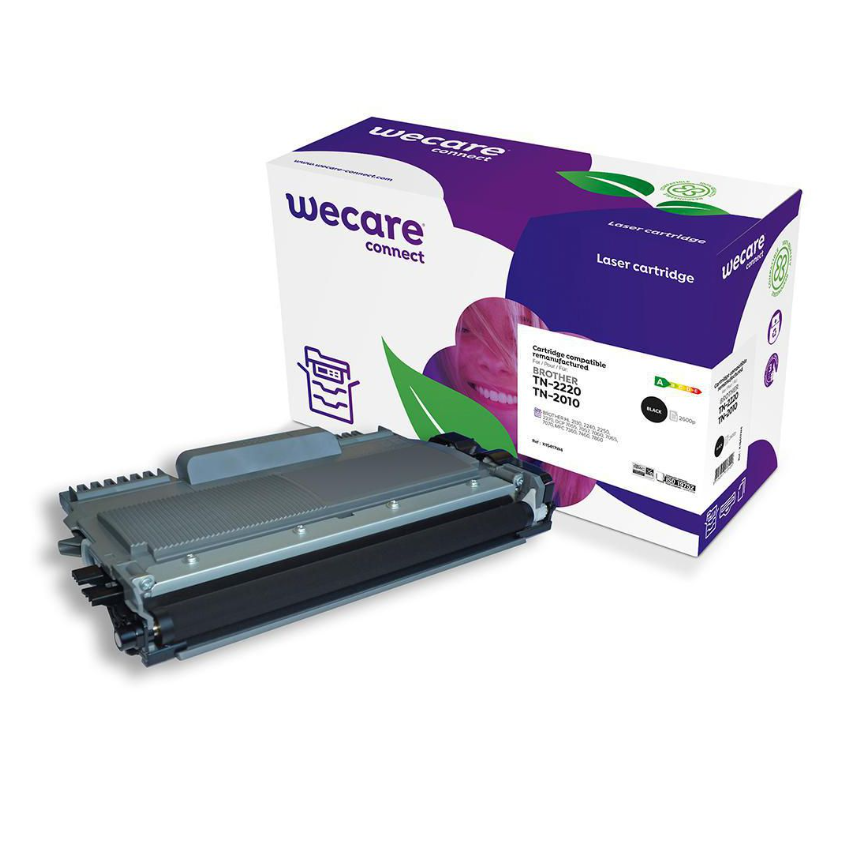 Toner Wecare Brother TN-2220/TN-2010 Svart
