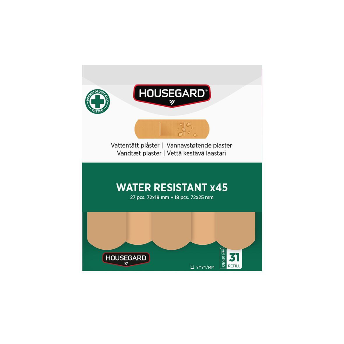 Plåster Housegard Vattentåliga Refill 2x45st