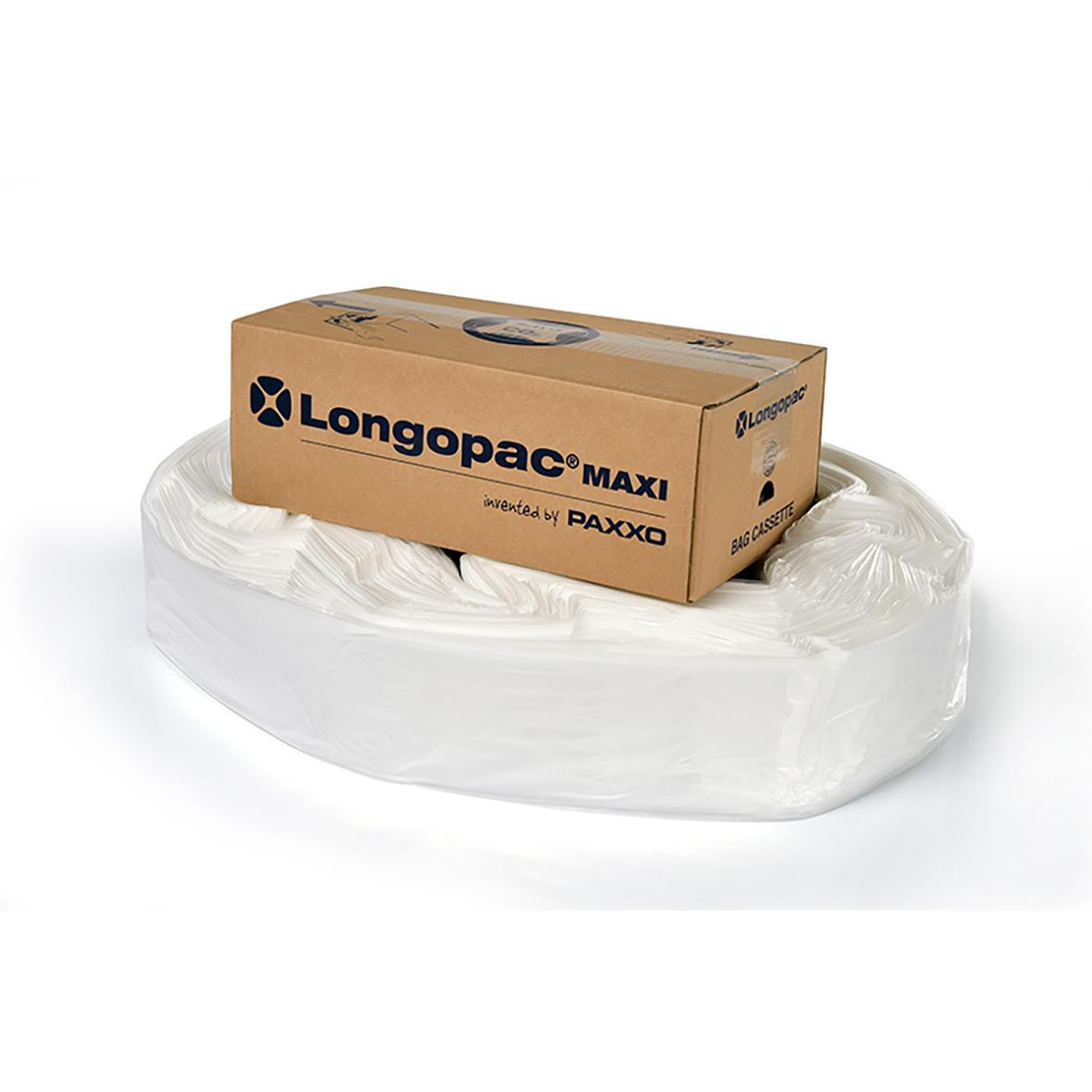 Sopsäcksslang Longopac Maxi Extra Strong Transparent 70m