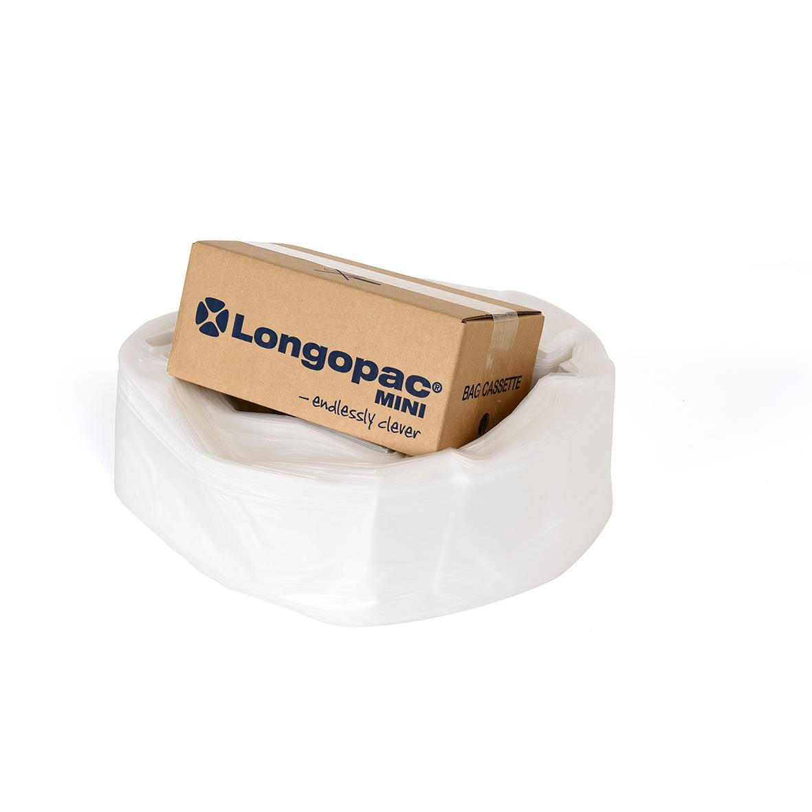 Sopsäcksslang Longopac Mini Extra Strong Transp 35m