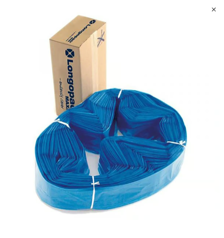 Sopsäcksslang Longopac Maxi Standard Blå 110m