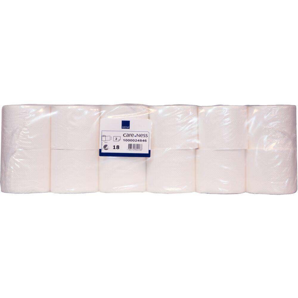 Toalettpapper Abena Care-Ness Excellent 2-lags Vit 50m/rl 36rl