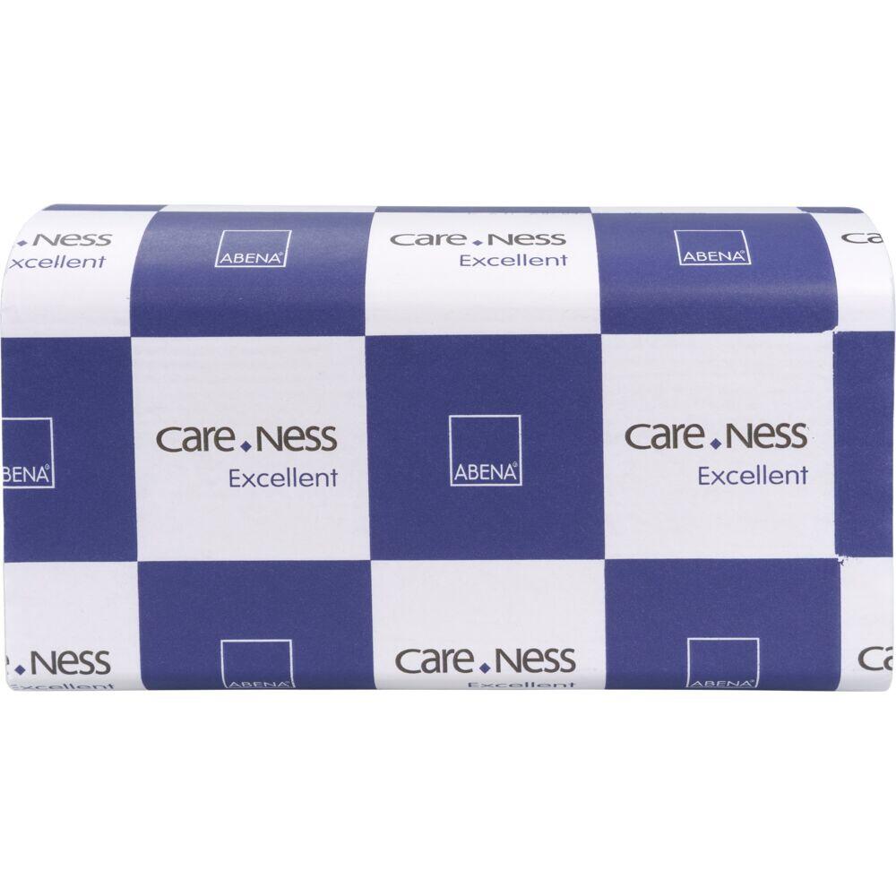 Pappershandduk Abena Care-Ness Excellent 2-lags W-vikt Vit 25fp
