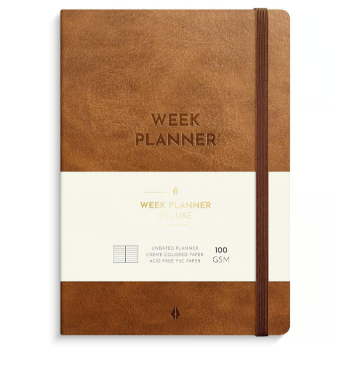 Almanacka Burde 1052 Week Planner DeLuxe