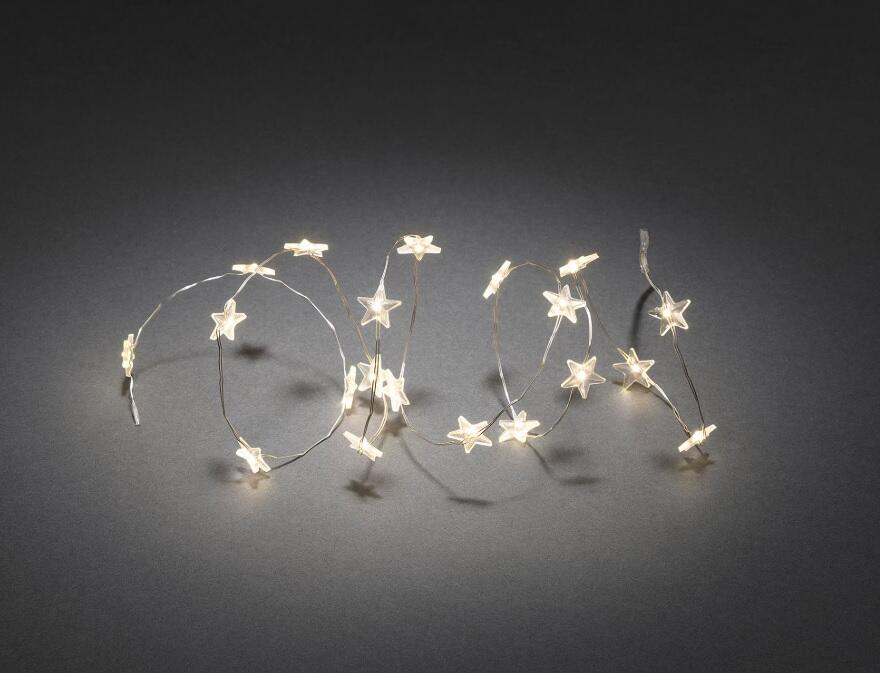 Ljusslinga Konstsmide 20 Stjärnor LED 1.3m