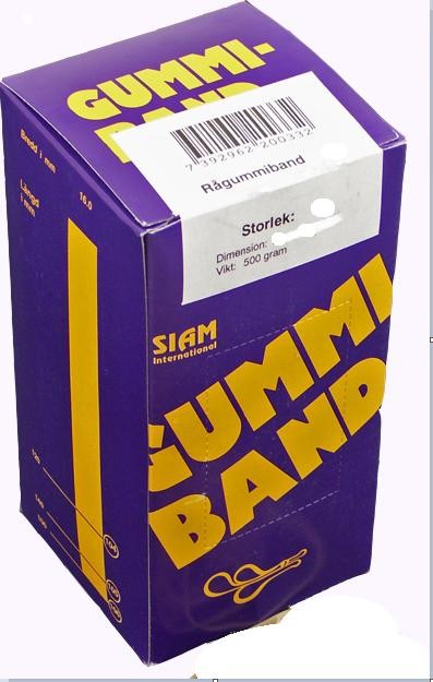 Gummiband Siam International Nr74 90x9mm 220st